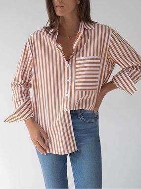 AYR - The Deep End Women's Button Down Shirt - Aperitif